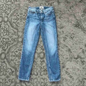PAIGE Classic Blue Skinny Jeans for Women